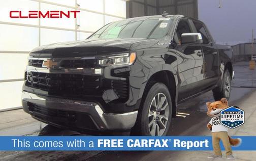 Black 2023 Chevrolet Silverado 1500 LT