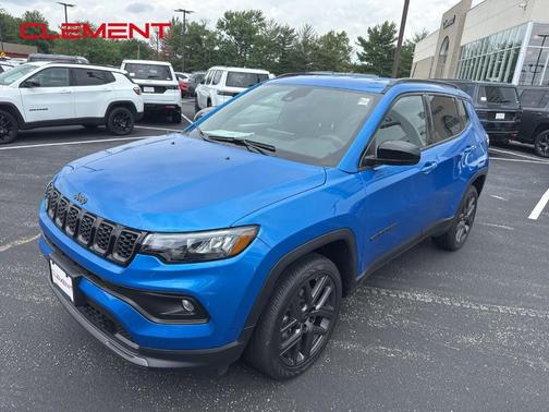 Hydro Blue Pearlcoat 2026 Jeep Compass Latitude