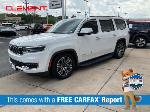 Bright White Clearcoat 2022 Jeep Wagoneer Series III