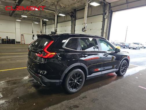Crystal Black Pearl 2023 Honda CR-V Hybrid Sport