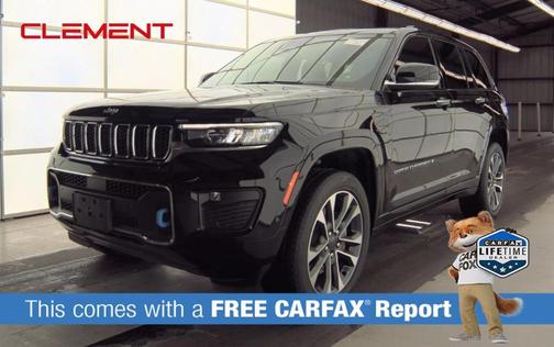 Diamond Black 2023 Jeep Grand Cherokee 4xe Overland