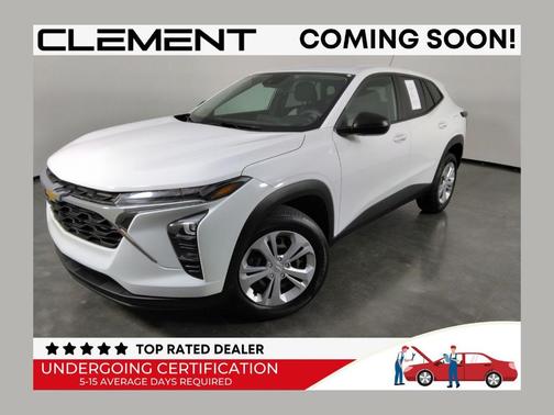 Summit White 2024 Chevrolet Trax LS