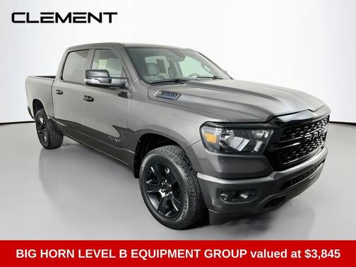 Granite Crystal Clearcoat Metallic 2023 RAM 1500 Big Horn