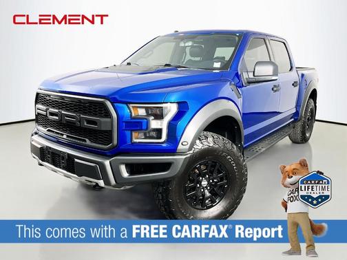 Lightning Blue 2018 Ford F-150 Raptor