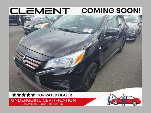 Jet Black Metallic 2024 Mitsubishi Mirage G4 Black Edition