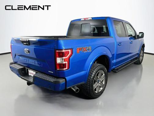 Blue Metallic 2020 Ford F-150 XLT