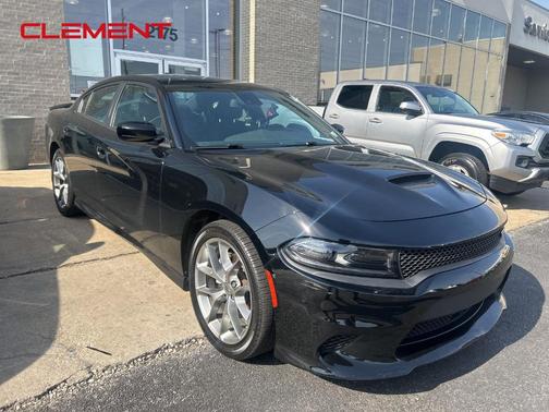 Pitch Black Clearcoat 2023 Dodge Charger GT