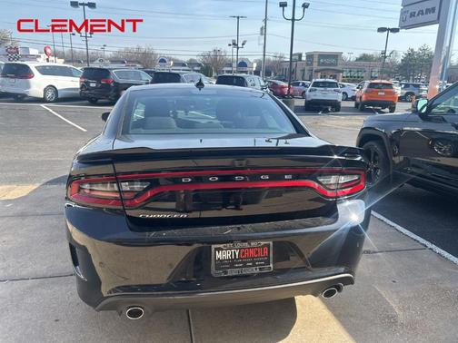 Pitch Black Clearcoat 2023 Dodge Charger GT