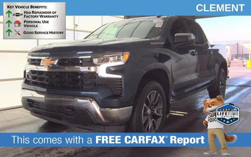 Northsky Blue Metallic 2023 Chevrolet Silverado 1500 LT