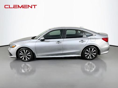 Lunar Silver Metallic 2022 Honda Civic EX