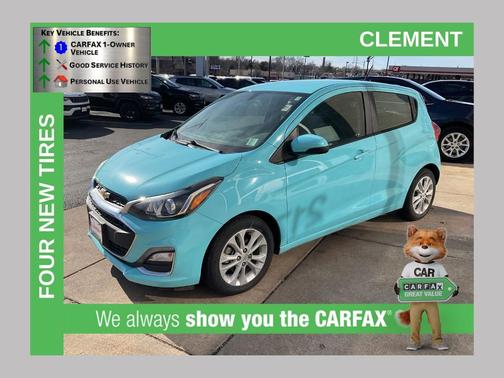 Mystic Blue Metallic 2021 Chevrolet Spark 1LT