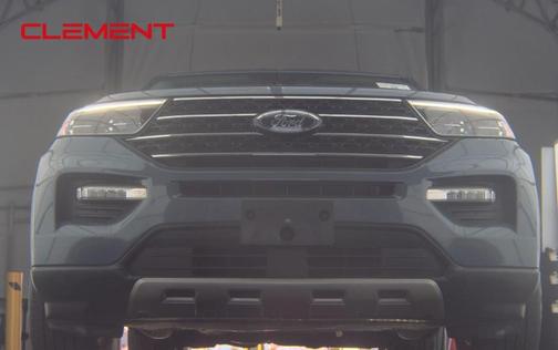 Blue 2021 Ford Explorer XLT