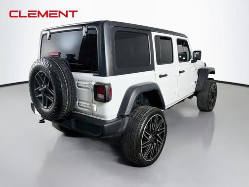 Bright White Clearcoat 2024 Jeep Wrangler Sport