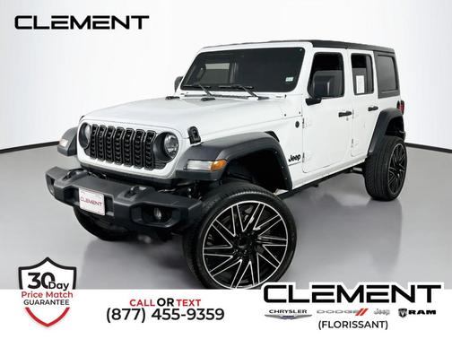 Bright White Clearcoat 2024 Jeep Wrangler Sport