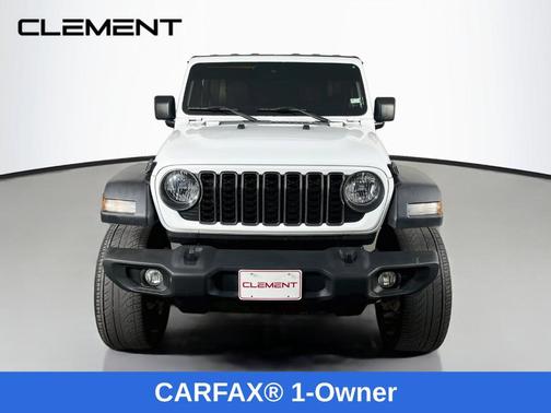 Bright White Clearcoat 2024 Jeep Wrangler Sport