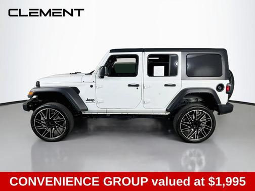 Bright White Clearcoat 2024 Jeep Wrangler Sport