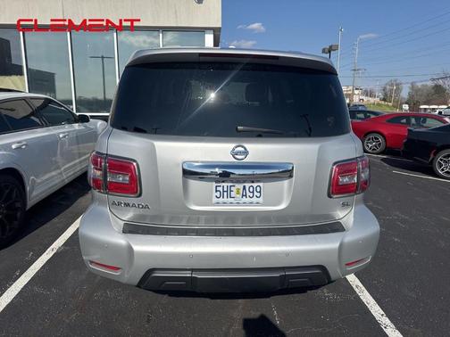 Brilliant Silver Metallic 2020 Nissan Armada SL