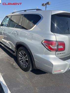 Brilliant Silver Metallic 2020 Nissan Armada SL