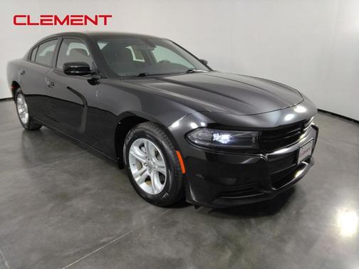 Pitch Black Clearcoat 2023 Dodge Charger SXT