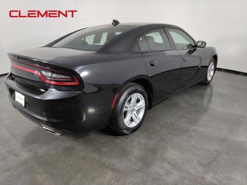 Pitch Black Clearcoat 2023 Dodge Charger SXT