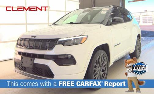 Bright White Clearcoat 2022 Jeep Compass Altitude