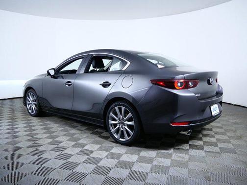 Machine Gray Metallic 2026 Mazda Mazda3 FWD w/Preferred Package