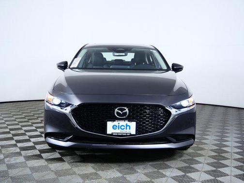 Machine Gray Metallic 2026 Mazda Mazda3 FWD w/Preferred Package