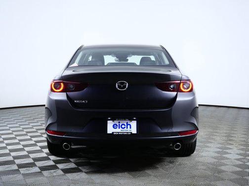 Machine Gray Metallic 2026 Mazda Mazda3 FWD w/Preferred Package