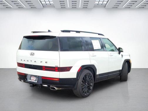 White 2025 Hyundai SANTA FE Calligraphy