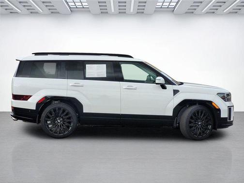 White 2025 Hyundai SANTA FE Calligraphy