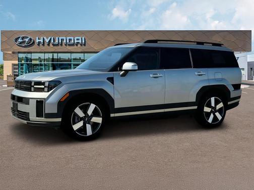 Shimmering Silver 2026 Hyundai SANTA FE HEV Limited