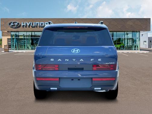 Atlantic Blue 2026 Hyundai SANTA FE HEV SEL