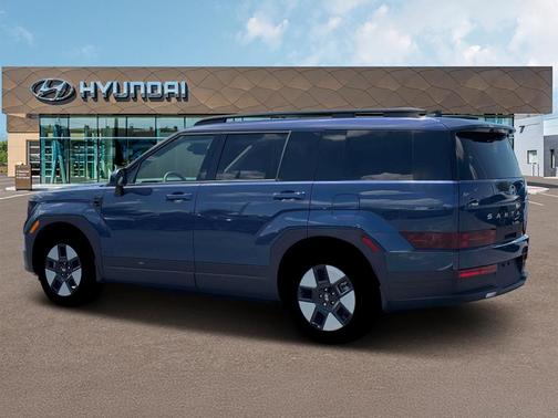 Atlantic Blue 2026 Hyundai SANTA FE HEV SEL