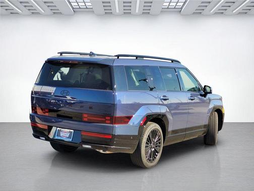 Atlantic Blue 2026 Hyundai SANTA FE HEV Calligraphy