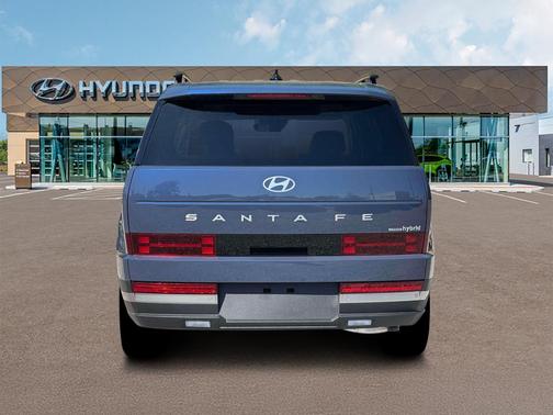 Atlantic Blue 2026 Hyundai SANTA FE HEV Limited