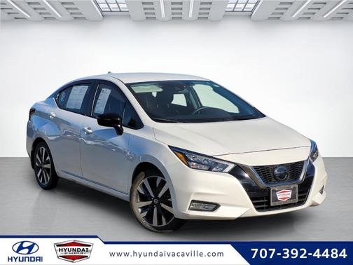 Aspen White 2020 Nissan Versa 1.6 SR