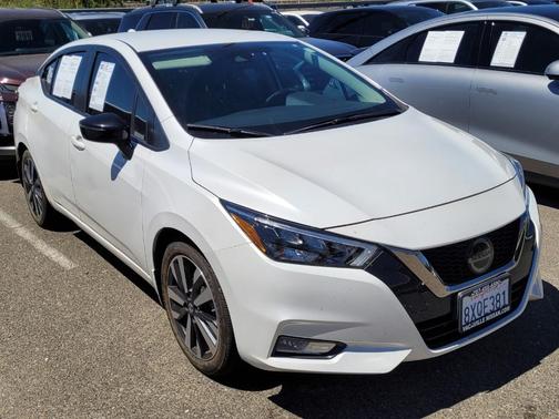 Aspen White 2020 Nissan Versa 1.6 SR