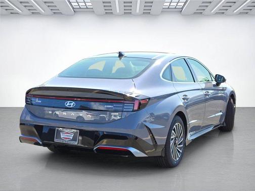 Blue 2026 Hyundai SONATA Hybrid SEL