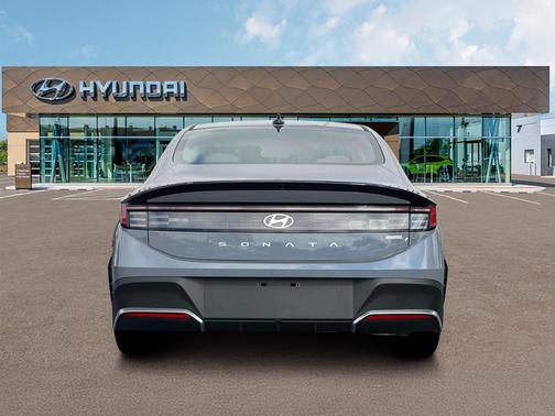 Blue 2026 Hyundai SONATA Hybrid Blue