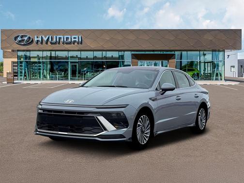 Blue 2026 Hyundai SONATA Hybrid Limited