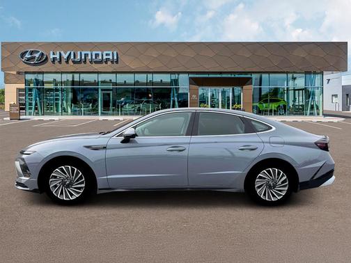 Blue 2026 Hyundai SONATA Hybrid Limited