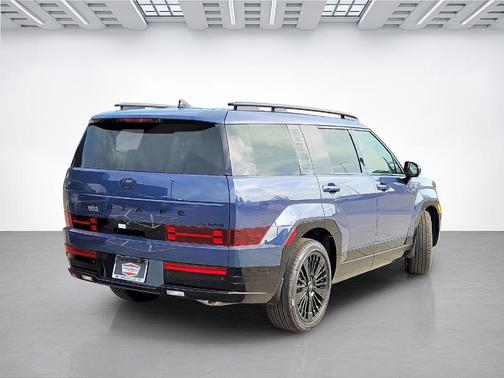Atlantic Blue 2026 Hyundai SANTA FE HEV Calligraphy