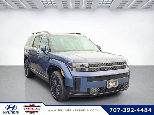 Atlantic Blue 2026 Hyundai SANTA FE HEV Calligraphy
