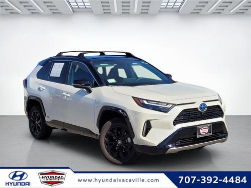 Midnight Black Metallic 2022 Toyota RAV4 Hybrid XSE