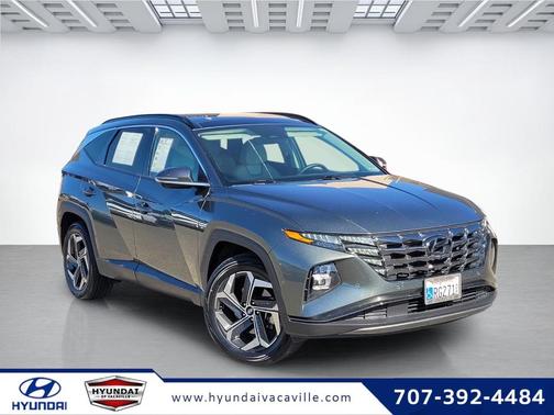 Amazon Gray 2022 Hyundai TUCSON Limited