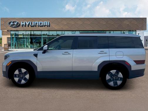 Shimmering Silver 2026 Hyundai SANTA FE HEV SE