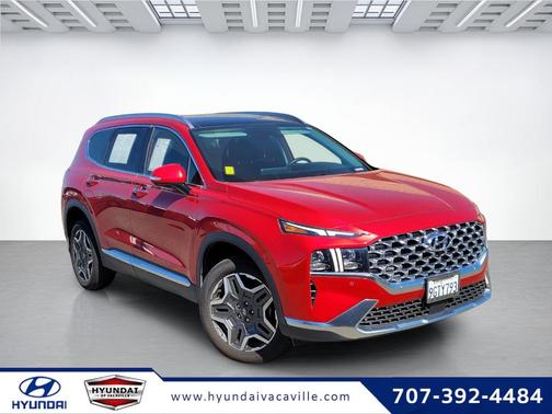 Calypso Red 2023 Hyundai SANTA FE HEV Limited