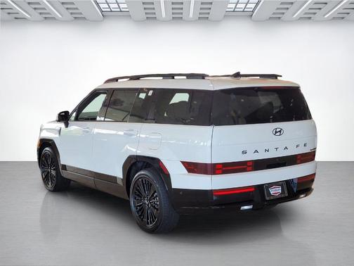 White 2026 Hyundai SANTA FE HEV Calligraphy