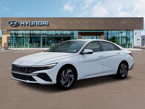 White 2026 Hyundai ELANTRA HEV Limited