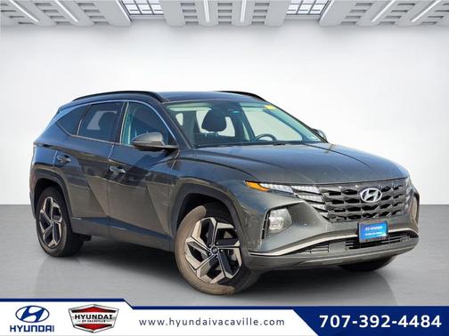 Amazon Gray 2024 Hyundai TUCSON Hybrid SEL Convenience